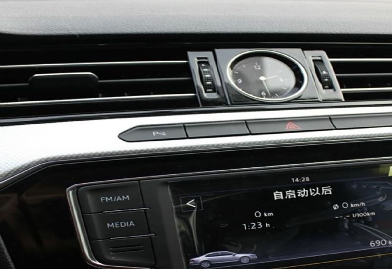 Real aluminum car interior