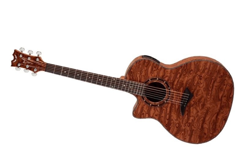 Ball patterned pear guitar