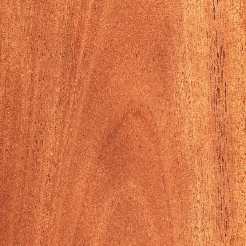 African Mahogany Crown with Peach Blossom Hearts and Mountain Patterns