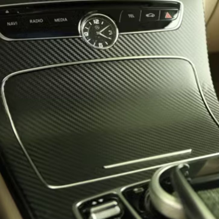 Carbon fiber armrest box