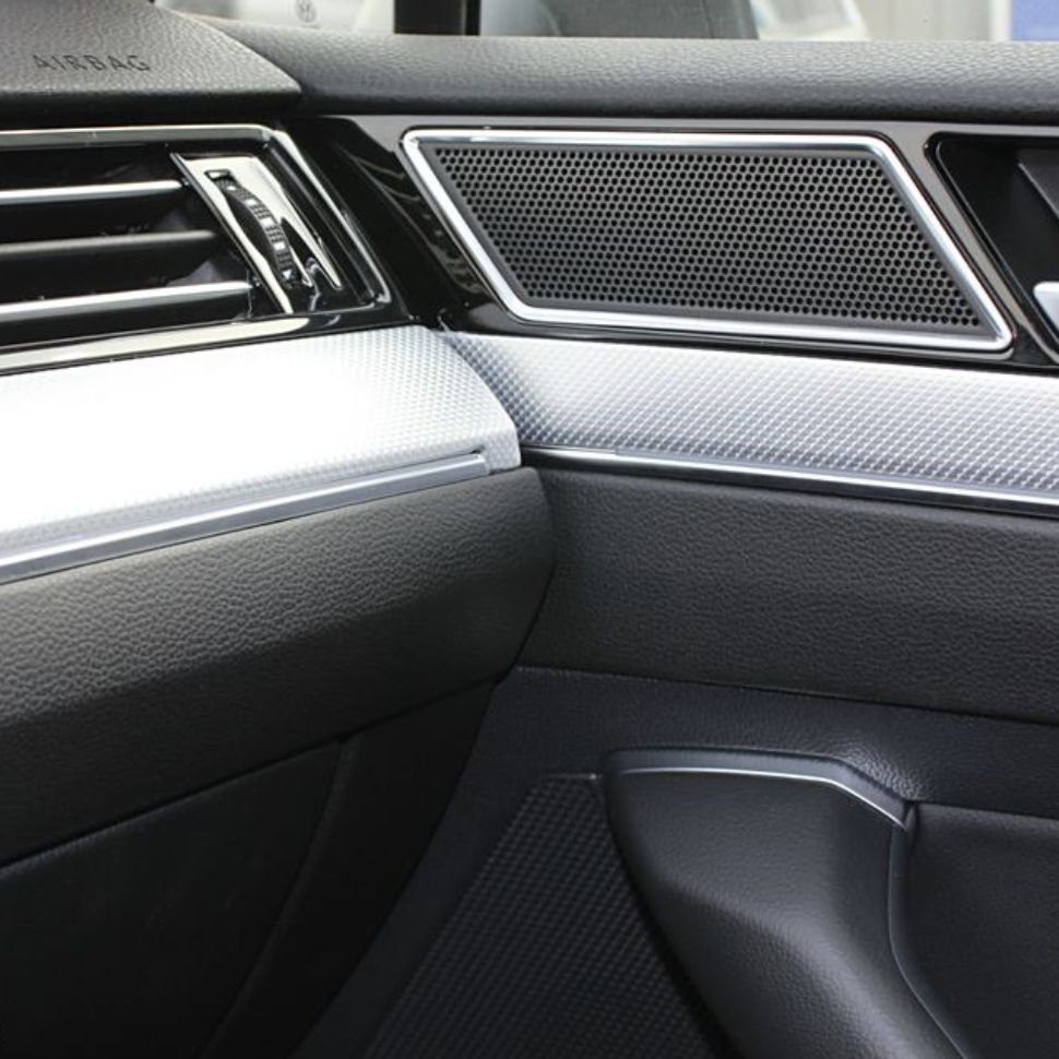 Real aluminum interior