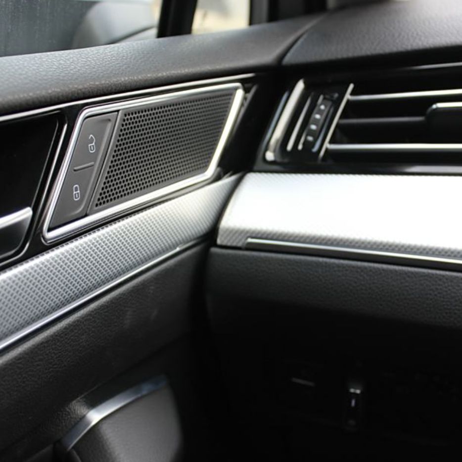 Real aluminum interior
