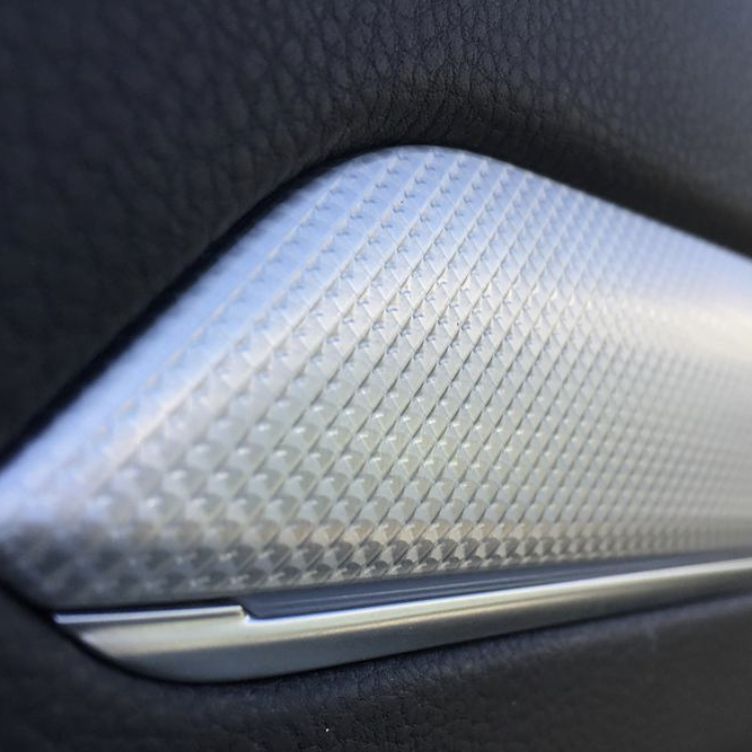 Real aluminum interior