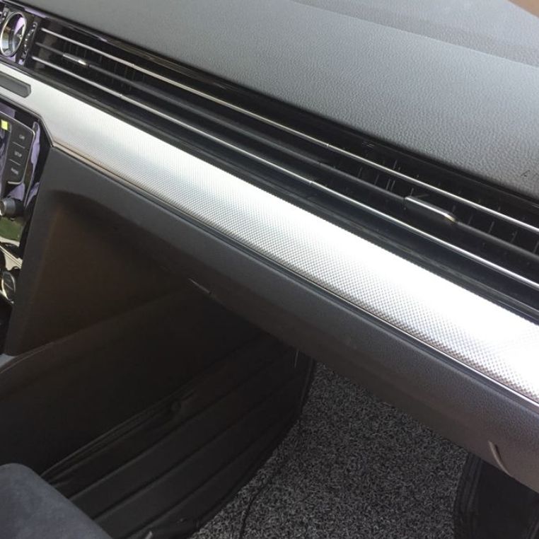 Real aluminum interior